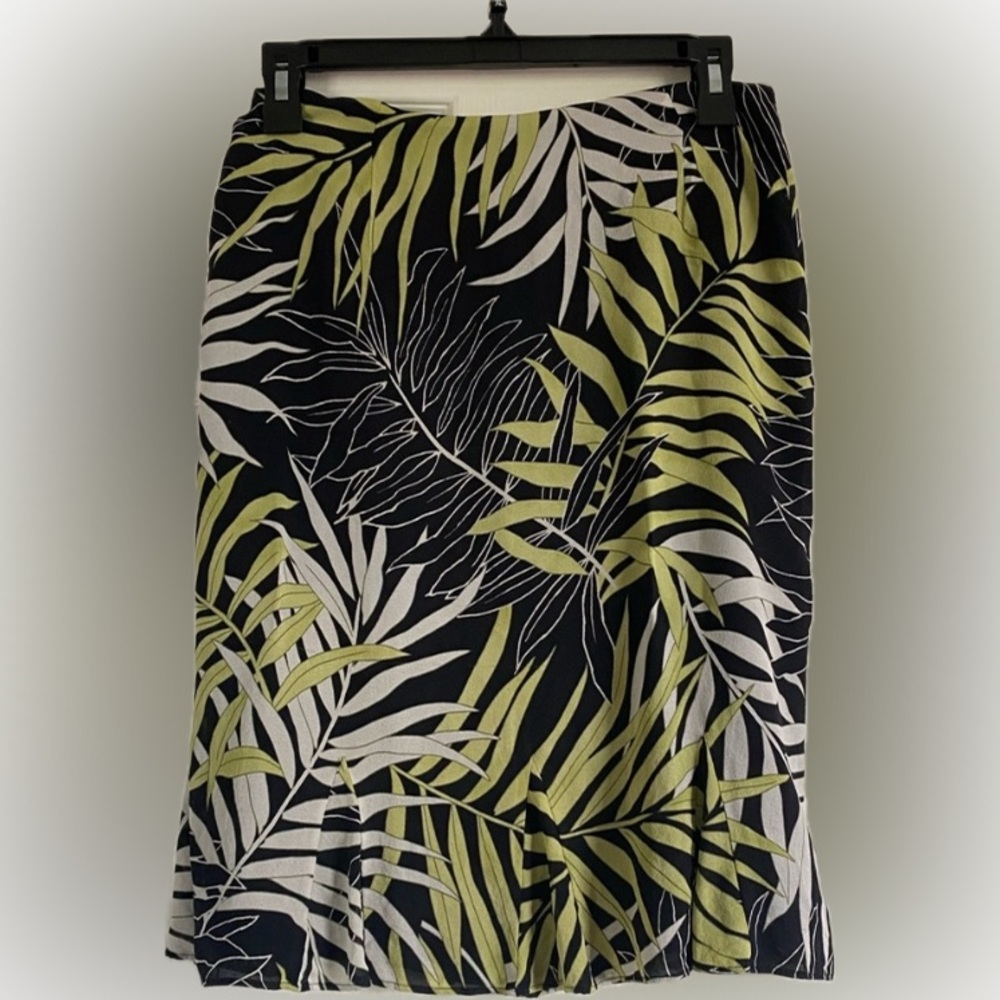 Talbots tropical skirt  - petite 8